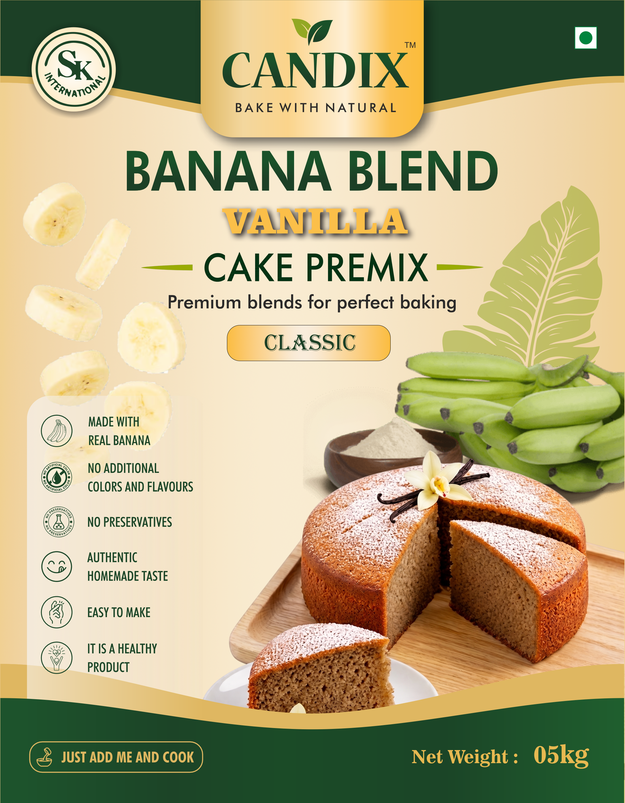 Candix Vanilla Premix